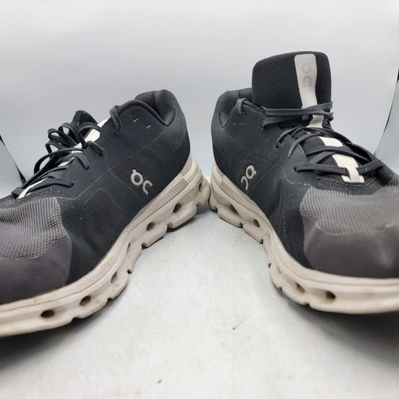 On Cloudrunner Mens 13 Running Shoes Black Gray Sneakers Athletic Casual main image 13